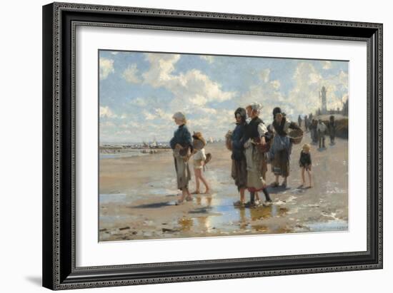 Setting Out to Fish, 1878-John Singer Sargent-Framed Art Print