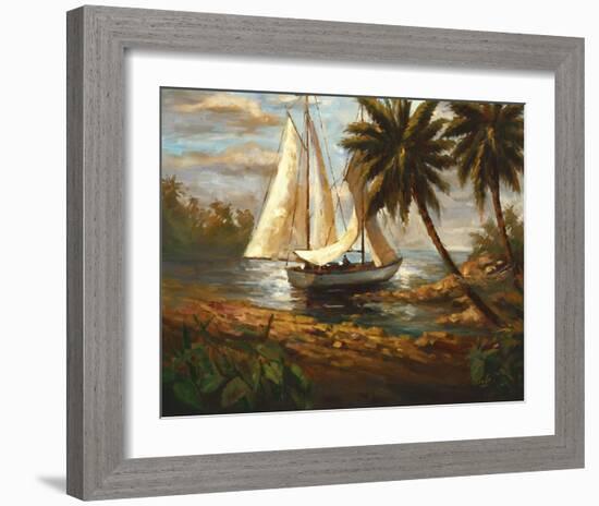 Setting Sail I-Enrique Bolo-Framed Art Print