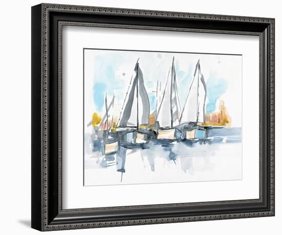 Setting Sail-Megan Swartz-Framed Art Print