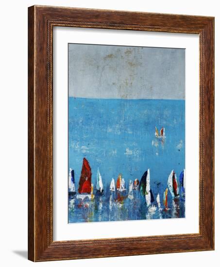 Setting Sail-Clayton Rabo-Framed Giclee Print