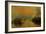 Setting Sun on the Seine at Lavacourt, Effect of Winter, 1880-Claude Monet-Framed Giclee Print