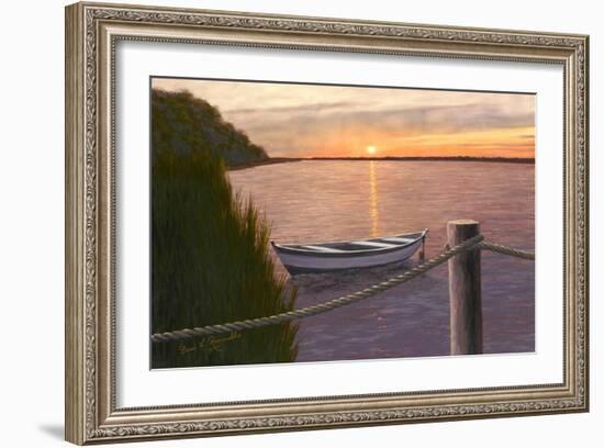 Setting Sun-Diane Romanello-Framed Art Print