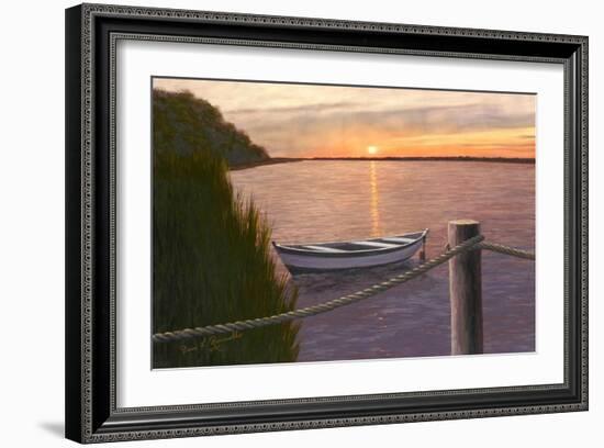 Setting Sun-Diane Romanello-Framed Art Print