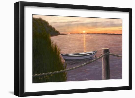 Setting Sun-Diane Romanello-Framed Art Print