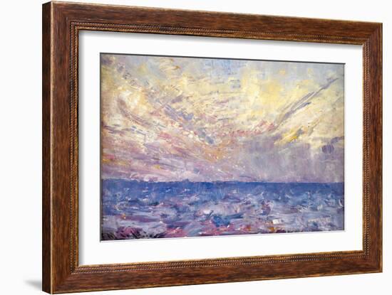 Setting Sun-Frederick McCubbin-Framed Giclee Print