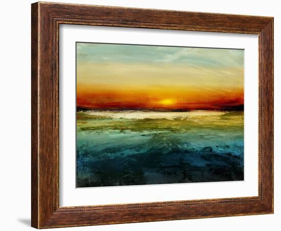 Setting Sun-Jake Messina-Framed Art Print