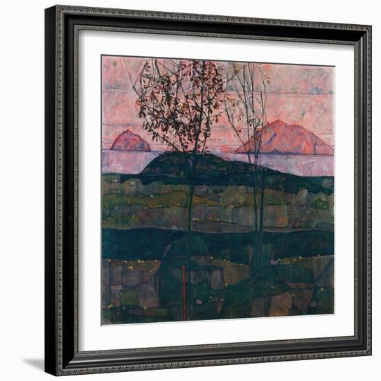 Setting Sun-Egon Schiele-Framed Giclee Print