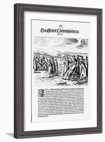 Settling a Score, 1606-Theodore de Bry-Framed Giclee Print