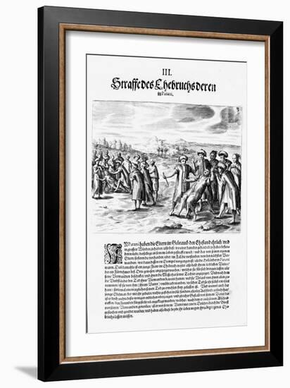 Settling a Score, 1606-Theodore de Bry-Framed Giclee Print