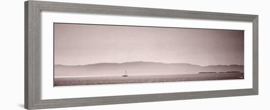 Seul en Mer-Philip Plisson-Framed Art Print