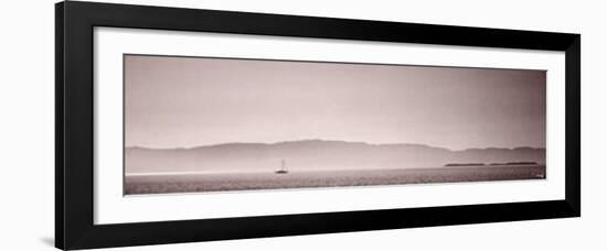 Seul en Mer-Philip Plisson-Framed Art Print