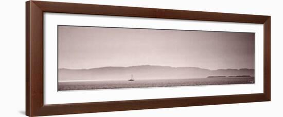 Seul en Mer-Philip Plisson-Framed Art Print