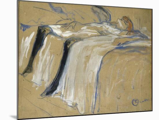 Seule-Henri de Toulouse-Lautrec-Mounted Giclee Print
