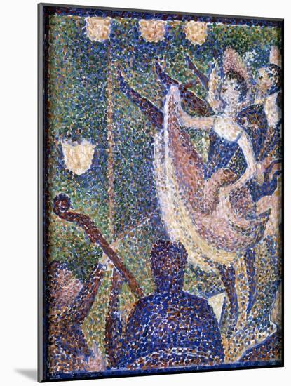 Seurat: Chahut Study, 1889-Georges Seurat-Mounted Giclee Print