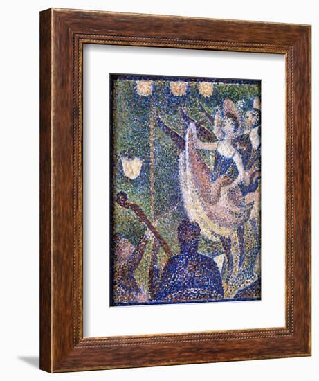 Seurat: Chahut Study, 1889-Georges Seurat-Framed Giclee Print