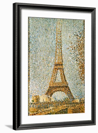 Seurat: Eiffel Tower, 1889-Georges Seurat-Framed Giclee Print