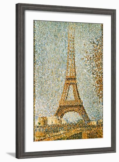 Seurat: Eiffel Tower, 1889-Georges Seurat-Framed Giclee Print