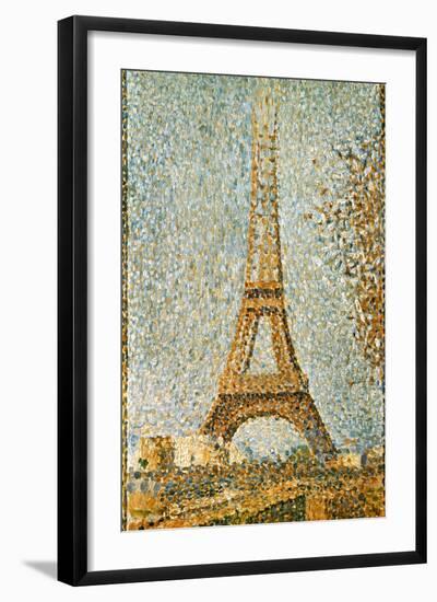 Seurat: Eiffel Tower, 1889-Georges Seurat-Framed Giclee Print