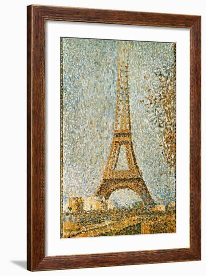 Seurat: Eiffel Tower, 1889-Georges Seurat-Framed Giclee Print