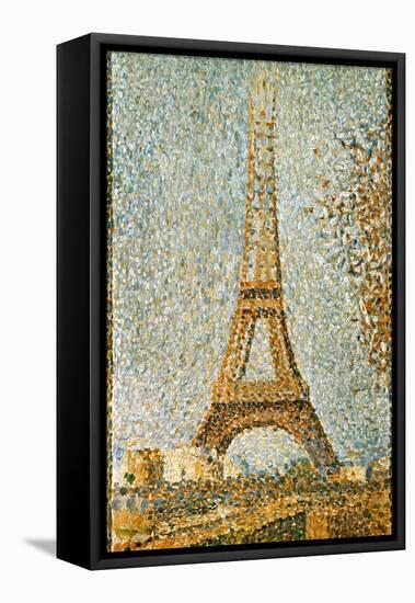 Seurat: Eiffel Tower, 1889-Georges Seurat-Framed Premier Image Canvas