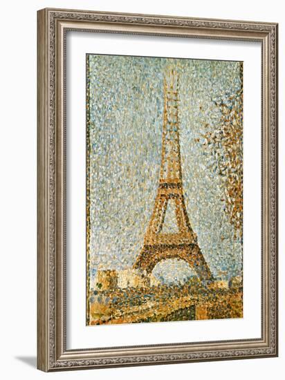 Seurat: Eiffel Tower, 1889-Georges Seurat-Framed Giclee Print