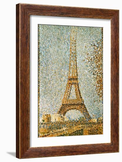 Seurat: Eiffel Tower, 1889-Georges Seurat-Framed Giclee Print