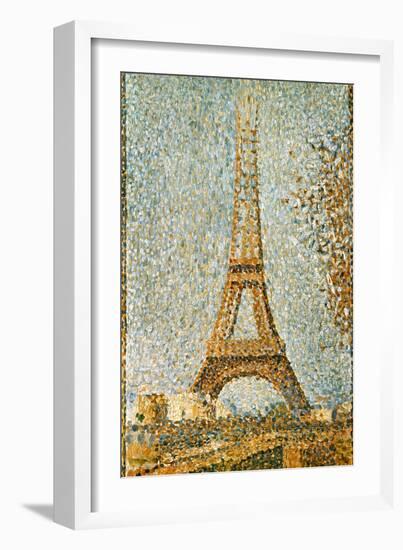 Seurat: Eiffel Tower, 1889-Georges Seurat-Framed Giclee Print