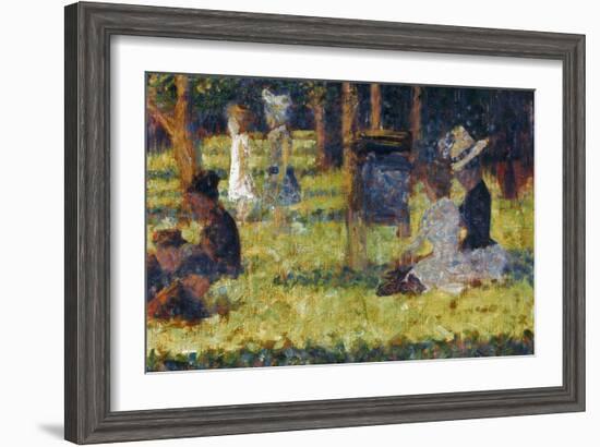 Seurat: Grande Jatte, 1884-Georges Seurat-Framed Giclee Print