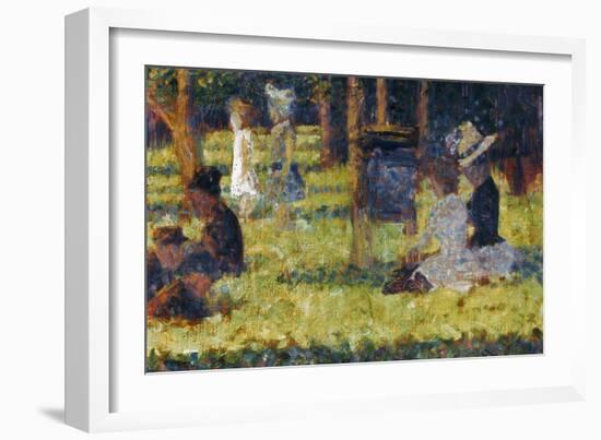 Seurat: Grande Jatte, 1884-Georges Seurat-Framed Giclee Print