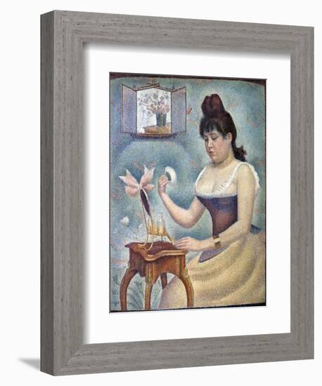 Seurat: Knobloch, 1889-90-Georges Seurat-Framed Giclee Print