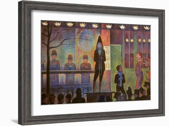 Seurat: La Parade-Georges Seurat-Framed Giclee Print