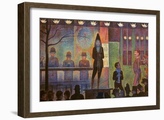 Seurat: La Parade-Georges Seurat-Framed Giclee Print