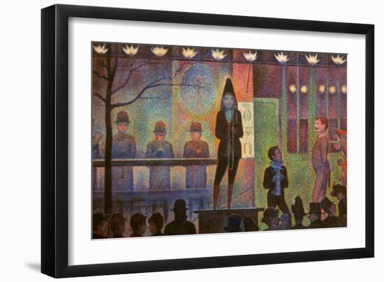 Seurat: La Parade-Georges Seurat-Framed Giclee Print