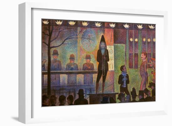 Seurat: La Parade-Georges Seurat-Framed Giclee Print