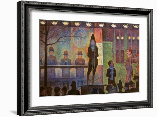 Seurat: La Parade-Georges Seurat-Framed Giclee Print
