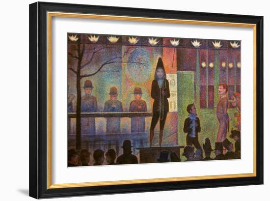 Seurat: La Parade-Georges Seurat-Framed Giclee Print