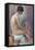 Seurat: Model, 1887-Georges Seurat-Framed Premier Image Canvas