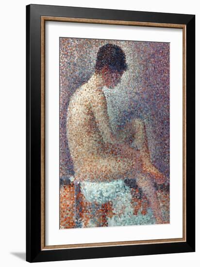 Seurat: Model, 1887-Georges Seurat-Framed Giclee Print