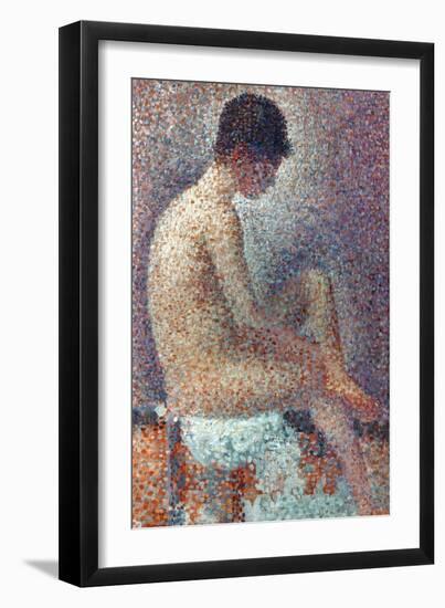 Seurat: Model, 1887-Georges Seurat-Framed Giclee Print