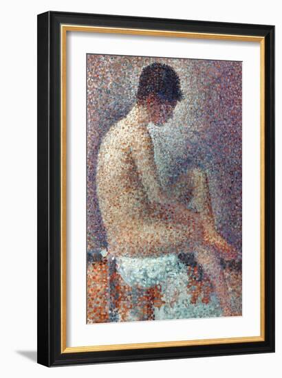 Seurat: Model, 1887-Georges Seurat-Framed Giclee Print