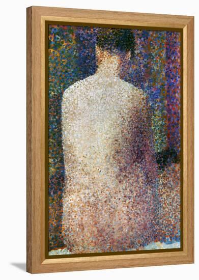 Seurat: Model, C1887-Georges Seurat-Framed Premier Image Canvas