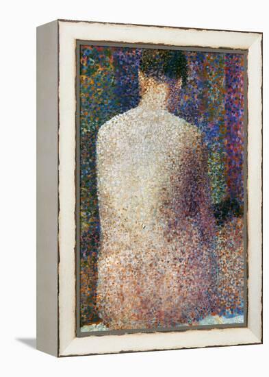 Seurat: Model, C1887-Georges Seurat-Framed Premier Image Canvas