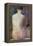 Seurat: Model, C1887-Georges Seurat-Framed Premier Image Canvas