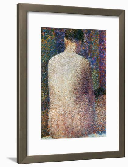 Seurat: Model, C1887-Georges Seurat-Framed Giclee Print