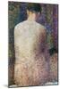 Seurat: Model, C1887-Georges Seurat-Mounted Giclee Print