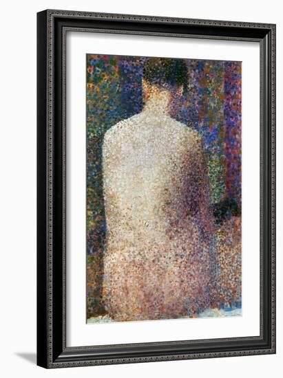 Seurat: Model, C1887-Georges Seurat-Framed Giclee Print