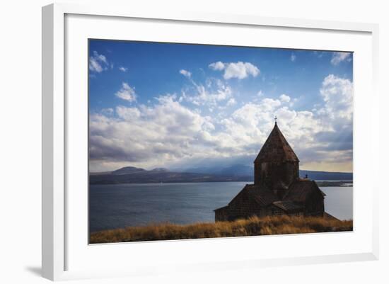 Sevanavank Monastery, Lake Seven, Armenia, Central Asia, Asia-Jane Sweeney-Framed Photographic Print