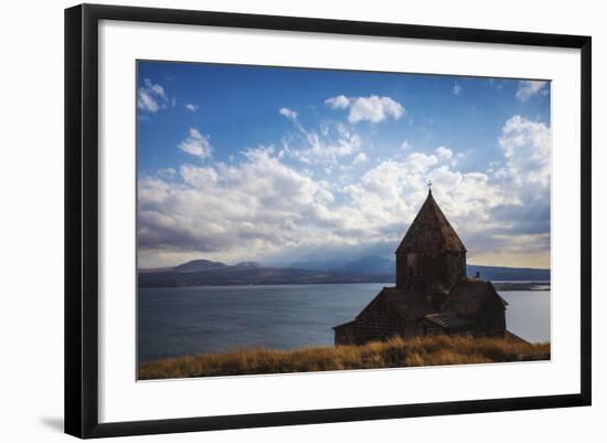 Sevanavank Monastery, Lake Seven, Armenia, Central Asia, Asia-Jane Sweeney-Framed Photographic Print