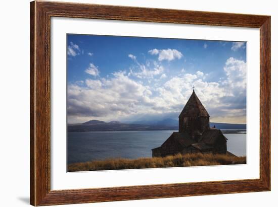 Sevanavank Monastery, Lake Seven, Armenia, Central Asia, Asia-Jane Sweeney-Framed Photographic Print