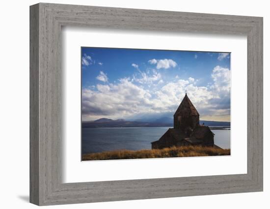 Sevanavank Monastery, Lake Seven, Armenia, Central Asia, Asia-Jane Sweeney-Framed Photographic Print